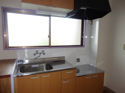 Kitchen. Windowed kitchen with natural light