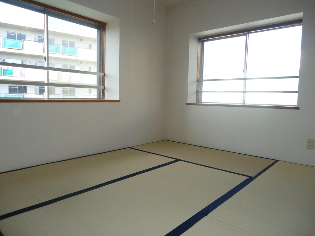 Living and room. Japanese-style room is also two-sided lighting