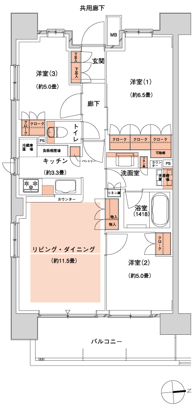 Floor: 3LD ・ K, the occupied area: 68.21 sq m, Price: 33,600,000 yen ~ 36,100,000 yen, now on sale
