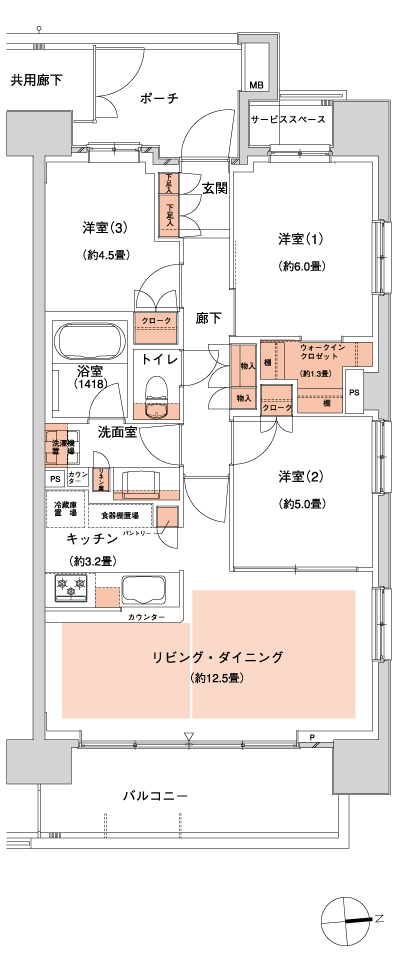 Floor: 3LD ・ K + WIC, the occupied area: 70.19 sq m, Price: 34,500,000 yen ・ 35,500,000 yen, now on sale
