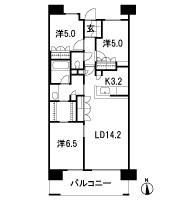 Floor: 3LD ・ K + WTC, the occupied area: 76.16 sq m, Price: 38,800,000 yen, now on sale