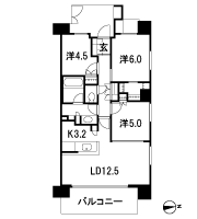 Floor: 3LD ・ K + WIC, the occupied area: 70.19 sq m, Price: 34,500,000 yen ・ 35,500,000 yen, now on sale