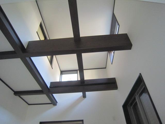 Non-living room. Atrium ・ It's beamed ceilings