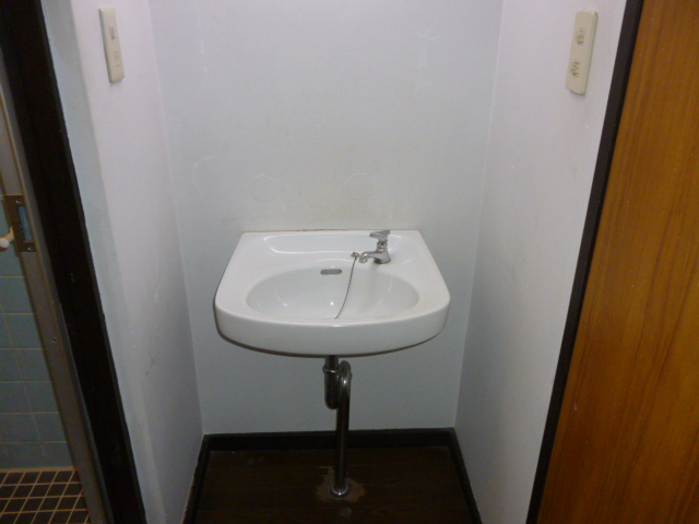 Washroom. It comes with independent wash basin