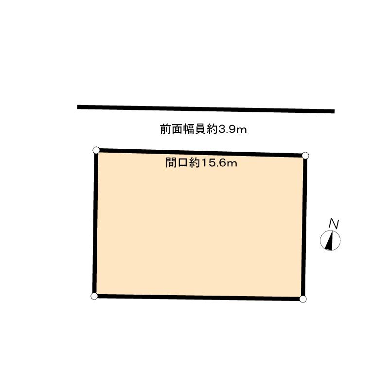 Compartment figure. Land price 14.5 million yen, Land area 167.12 sq m