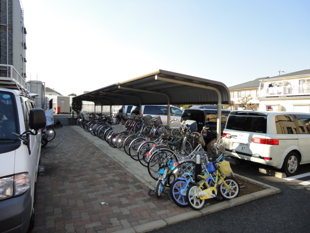 Other common areas. Is a bicycle parking lot photo of on-site