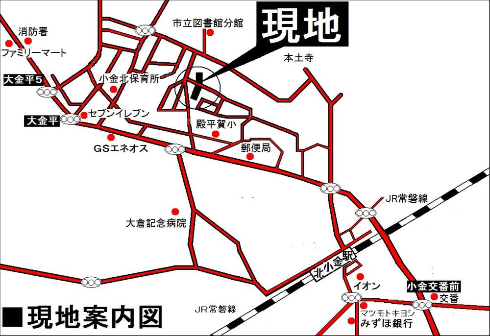 Local guide map