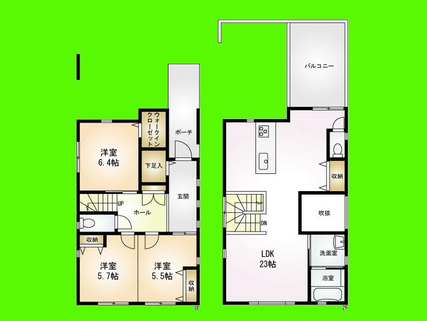 Living. Spacious and clean living that