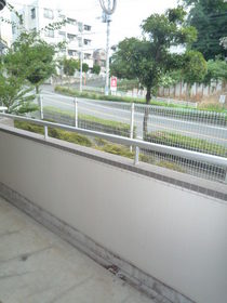 View. Pat washing a wide balcony ☆