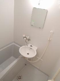 Bath. Basin integrated bathroom