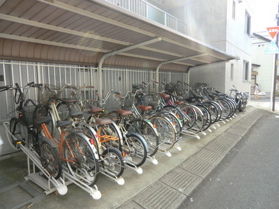 Other common areas. Place for storing bicycles