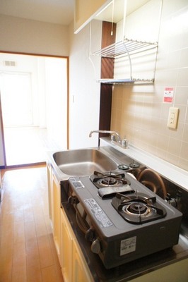 Kitchen. Easy cooking in the gas stove installation Allowed