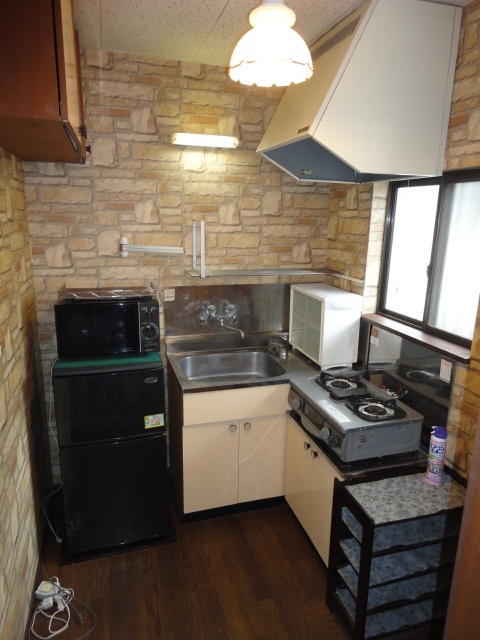 Kitchen. With home appliances kitchen