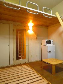 Living and room. loft ・ Bed ・ microwave ・ Fridge