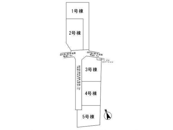 Compartment figure. 24,800,000 yen, 4LDK, Land area 110.96 sq m , Building area 98.82 sq m