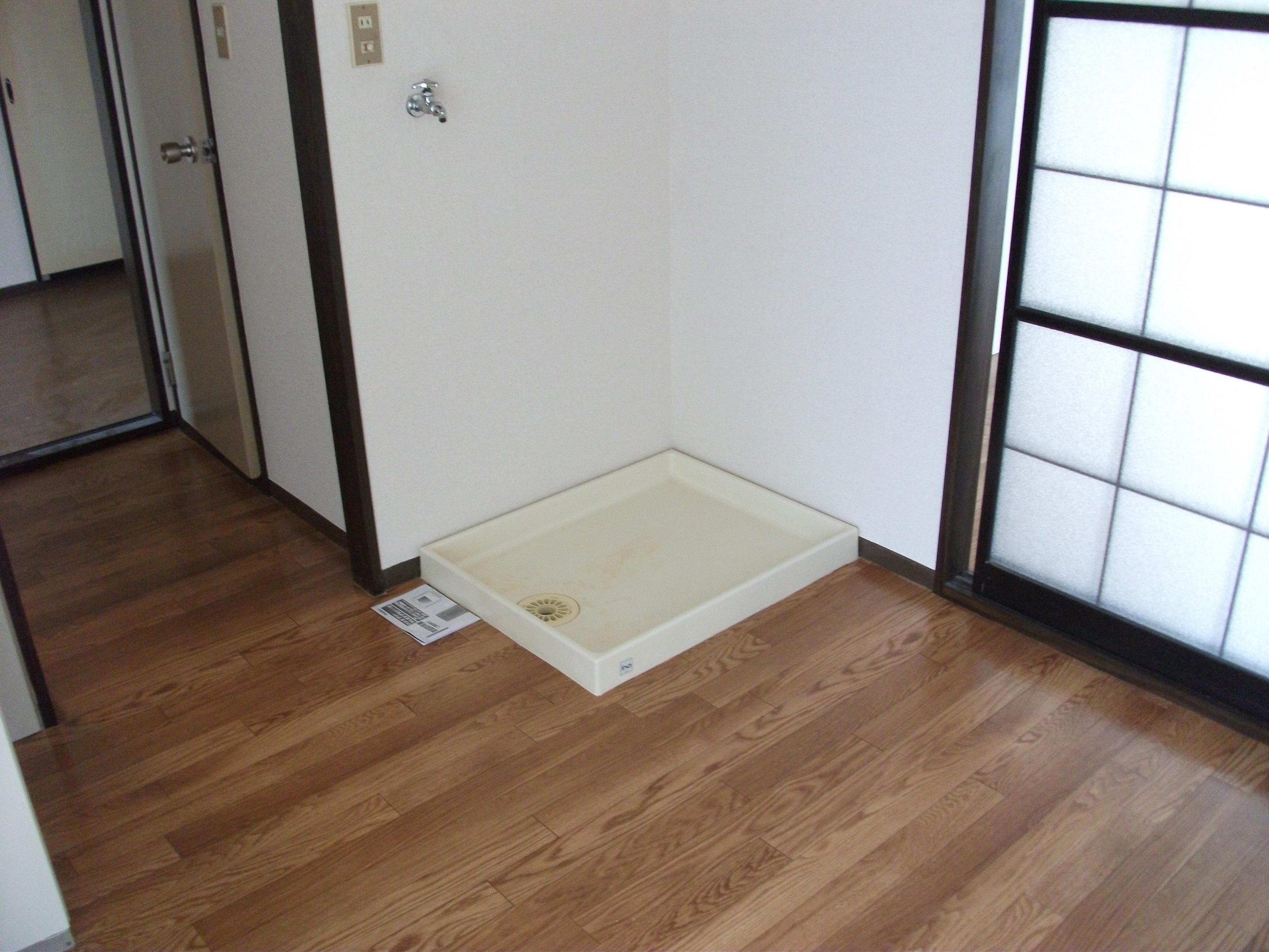 Washroom. Indoor Laundry Storage