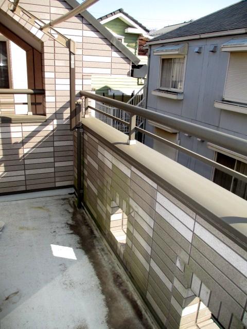 Balcony. South balcony (Japanese-style room before)