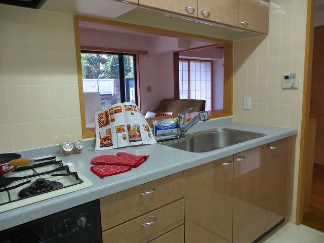 Kitchen. Indoor (11 May 2013) Shooting Popular face-to-face kitchen