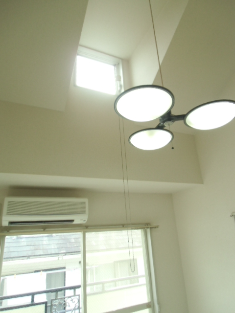 Living and room. LDK is, Skylight, Air conditioning, It is with lighting