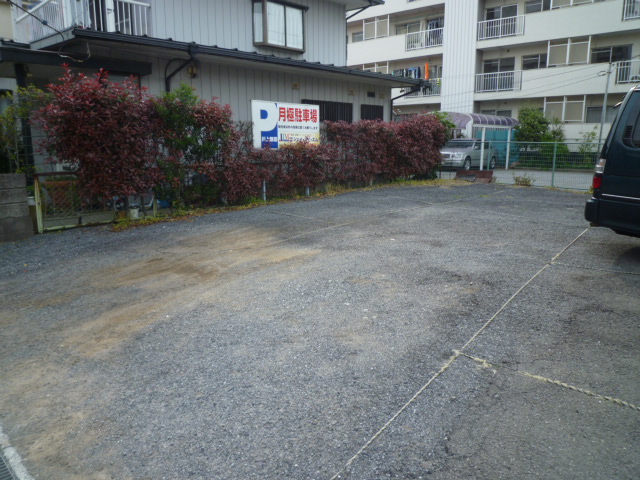 Parking lot. Close parking