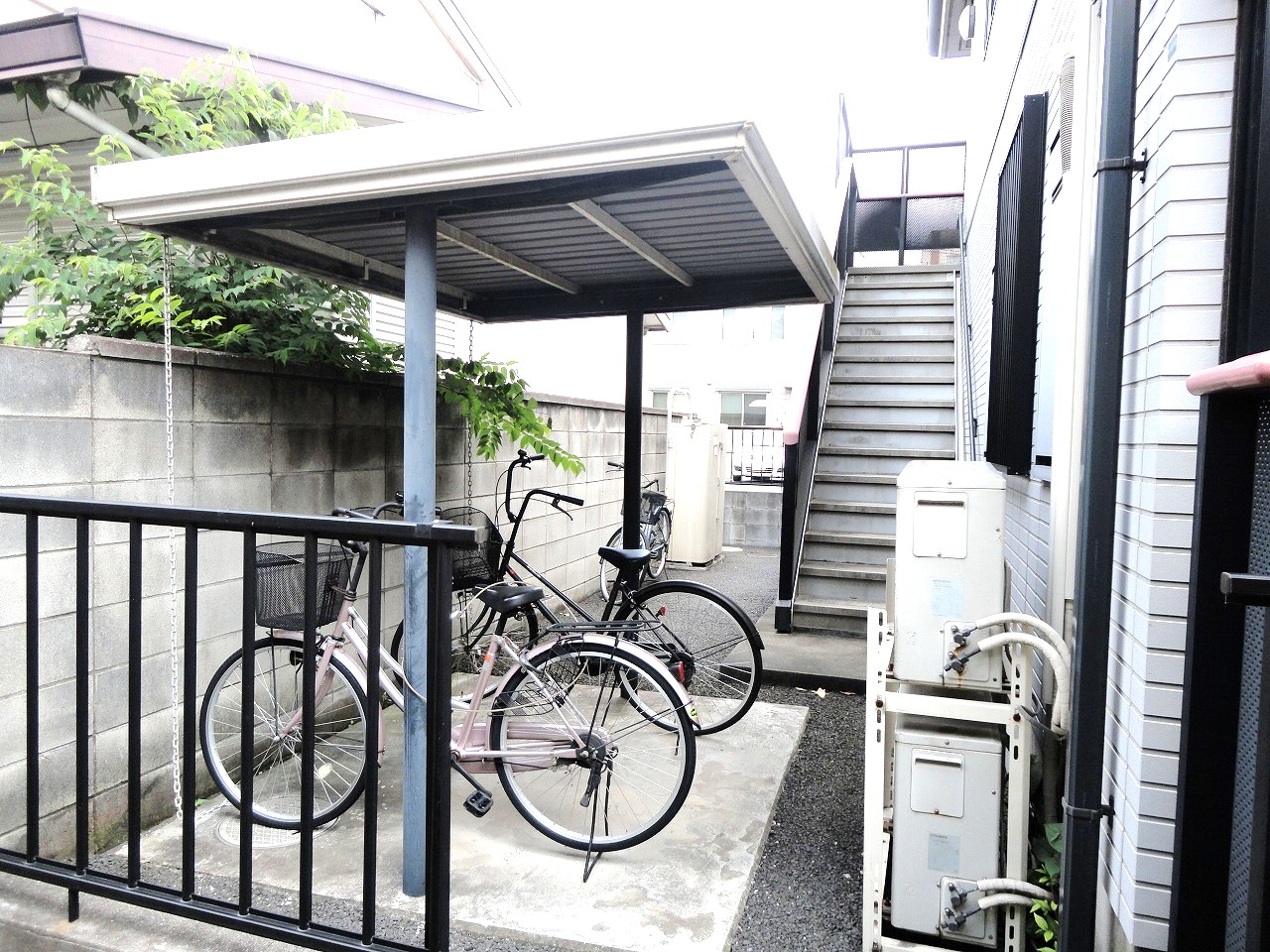 Other common areas. Is a bicycle parking lot