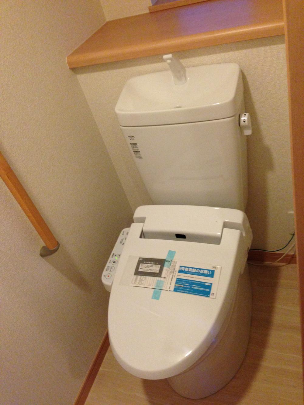 Toilet. Example of construction interior (December 2013) Shooting
