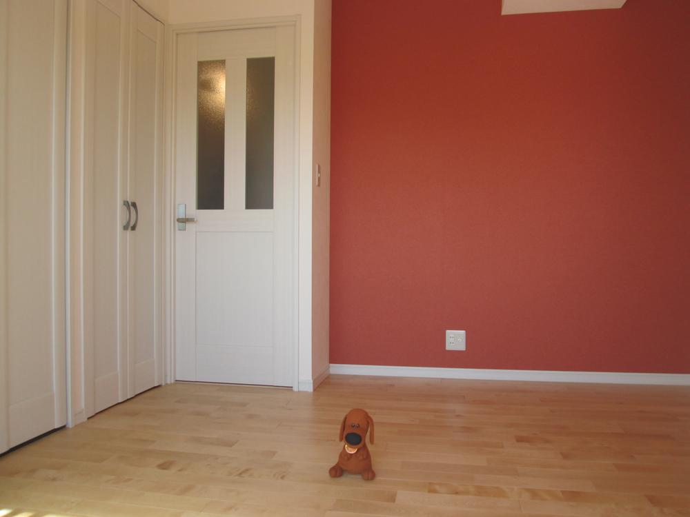 Non-living room. Western-style of fashionable color schemes.