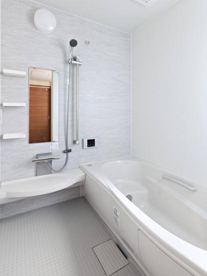 Bathroom. 18 bathroom of city blocks 23 ethyl. 1 pyeong type, There is enough space. Because it is well thought out design of the flow line, Easy to be maintenance, Housework is Hakadori efficiently.