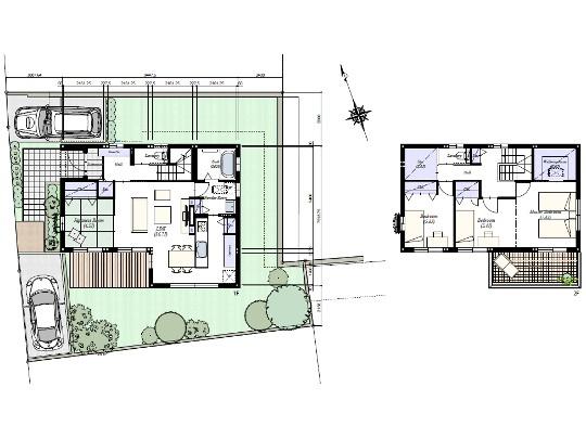 Other. 24 city blocks 7-3-field areas of the floor plan drawings. Happy to wife, This floor plan considering the housework flow line. Also, By not providing the initial partition to the main bedroom and children's, Among children is small, Will be from playing in the reach of the eyes while the housework.