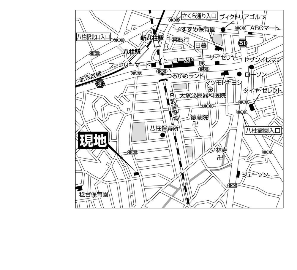 Local guide map