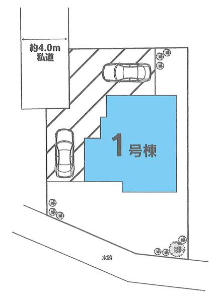 Compartment figure. 31,800,000 yen, 4LDK, Land area 188.36 sq m , Fulfill the building area 101.02 sq m carefree slow life, A quiet residential area