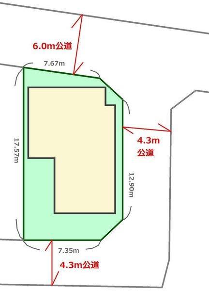 Compartment figure. Land price 27,800,000 yen, Land area 152.17 sq m