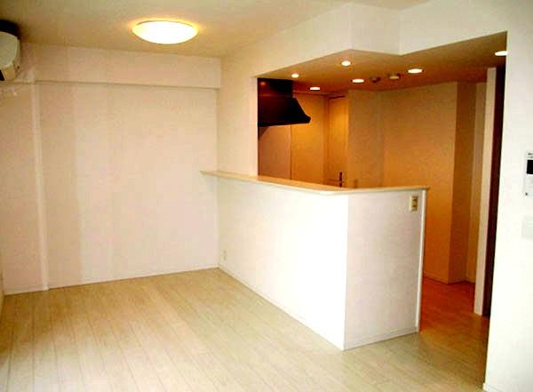 Living. Simple LDK about 14.6 Pledge in which the white tones