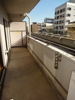 View. Spacious balcony Sunny