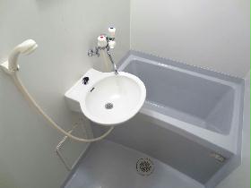 Bath. With bathroom dryer