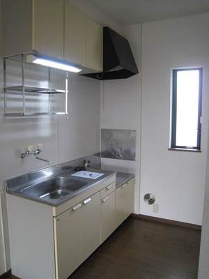 Kitchen. Windowed kitchen with natural light