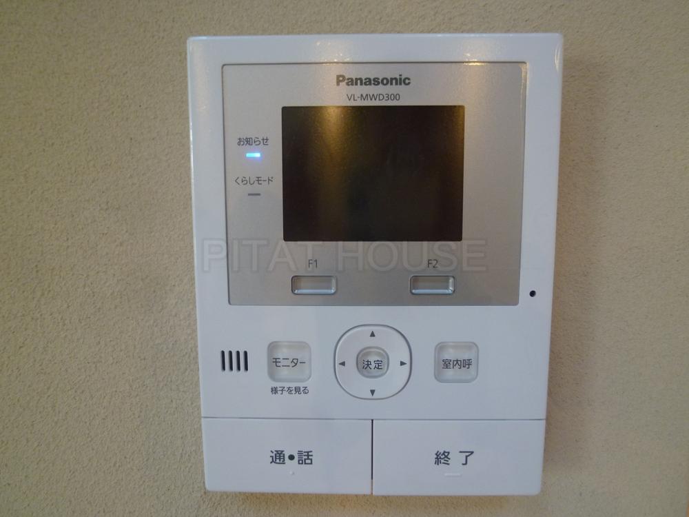 Other Equipment. ◆ Visitors can be seen at a glance. TV monitor is equipped with phone.
