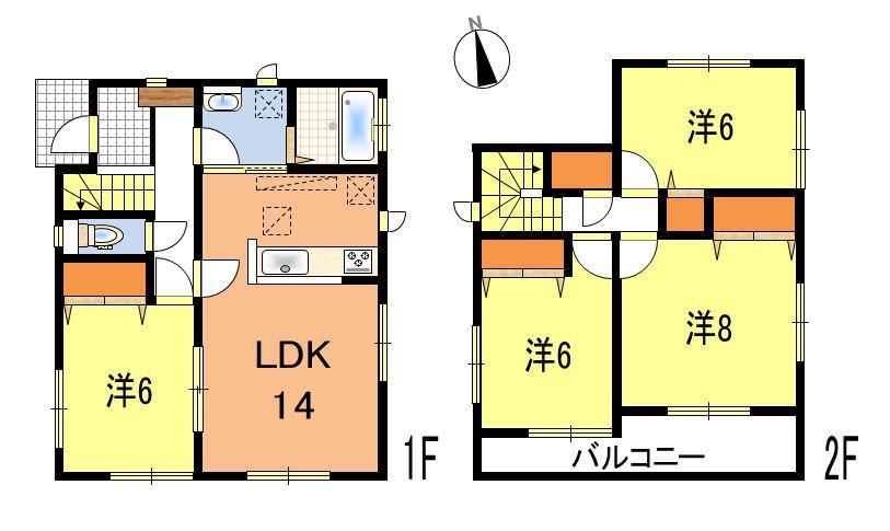 Floor plan. ◆ The location of child-rearing environment was also enhanced, All six buildings is of appearance. For the south-facing, Sunlight is also a warm house drenched with Shanshan of the sun.
