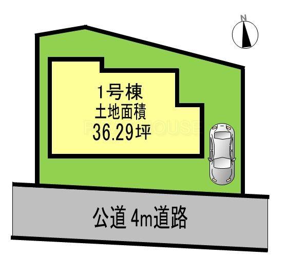 Compartment figure. 20.8 million yen, 4LDK, Land area 119.98 sq m , Building area 98.98 sq m ◆ It is conveniently located in the south road.