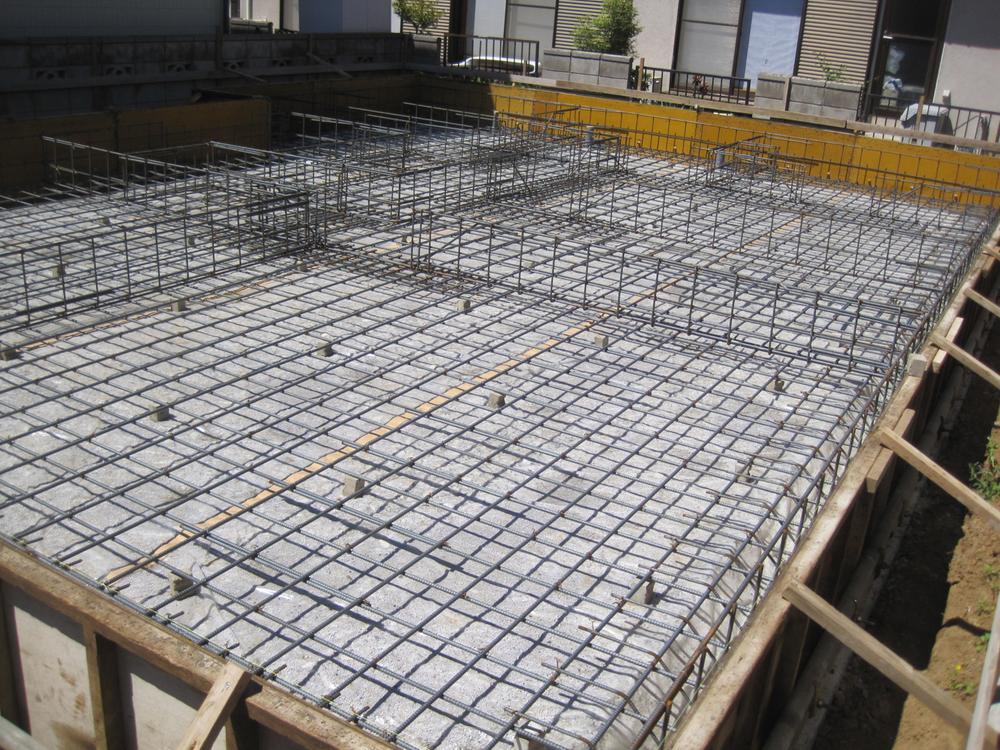 Construction ・ Construction method ・ specification. Foundation reinforcement 20mm pitch