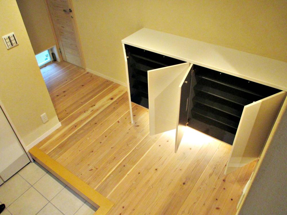 Entrance. Wide entrance in the