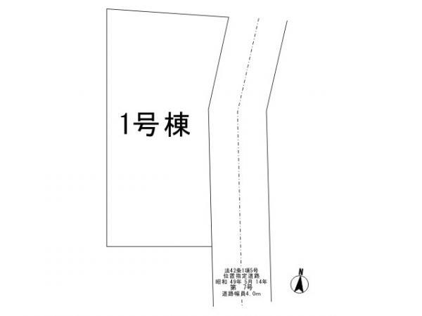 Compartment figure. 21,800,000 yen, 4LDK, Land area 111.5 sq m , Building area 96.05 sq m
