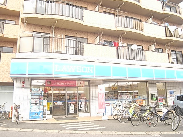 Convenience store. Lawson Matsudo Wonsan Station store up (convenience store) 93m