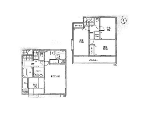 Floor plan. 29,800,000 yen, 4LDK, Land area 132.79 sq m , Building area 96.05 sq m floor plan