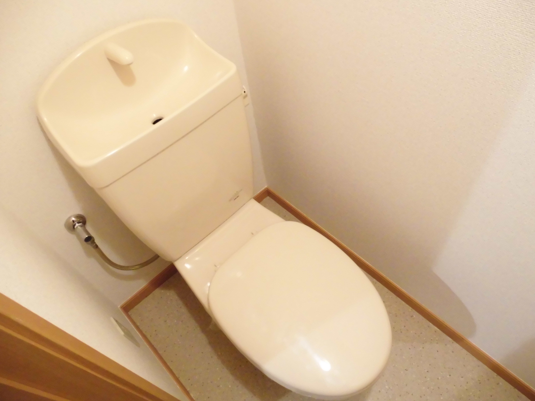 Toilet. It is a toilet with a clean