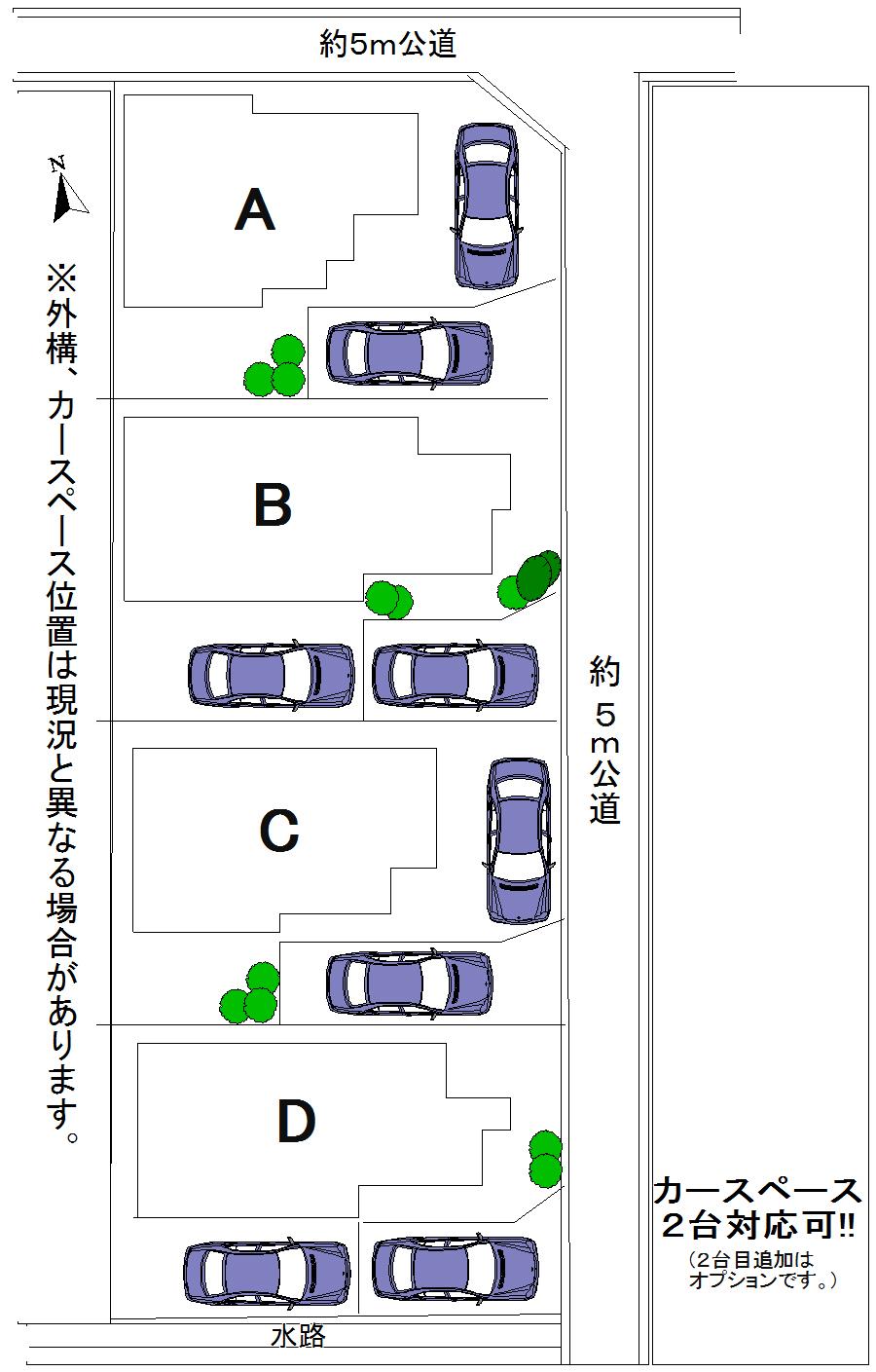 The entire compartment Figure. Car space two corresponding Allowed