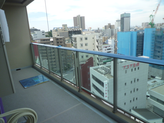 Balcony. Spacious wide balcony