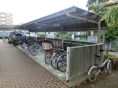 Other common areas. Place for storing bicycles