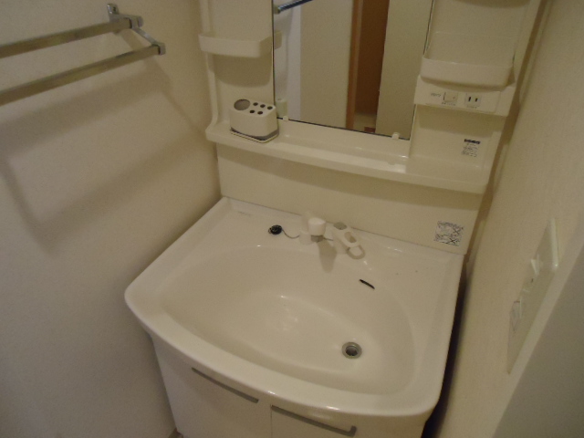 Washroom. It is with a popular shampoo dresser