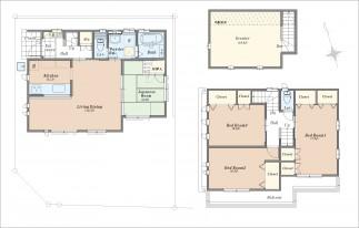 Floor plan. (10 Building), Price 38,800,000 yen, 4LDK+S, Land area 120.1 sq m , Building area 99.77 sq m